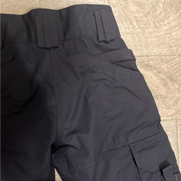 Navy blue utility style cargo pants. - Picture 8 of 8